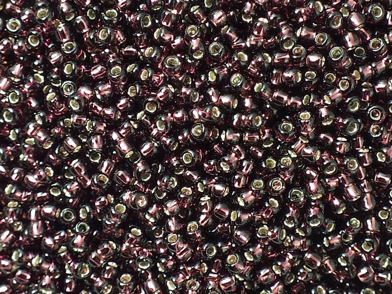 Toho Round 11o-26C Silver-Lined Amethyst 100 g