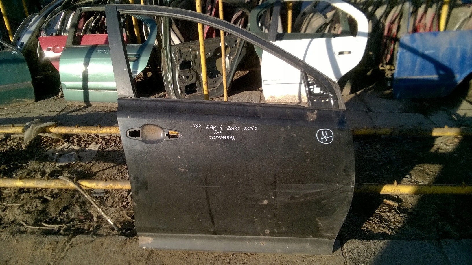 TOYOTA RAV4 rav 4 2013 2014 2016 DRZWI PRAWE PRZÓD