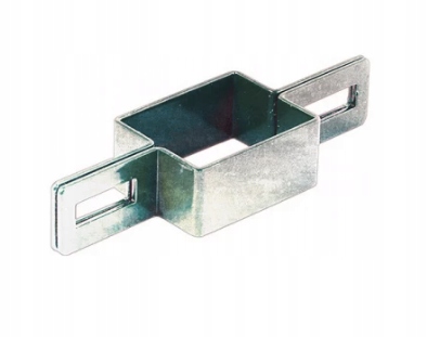 Mezilehlá Objímka pro plotový sloupek 60x40mm pozink 25 Ks .