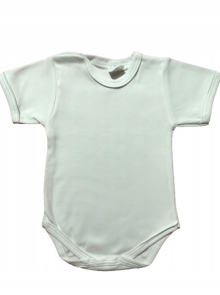 Body z krótkim rękawem bawełniane 62