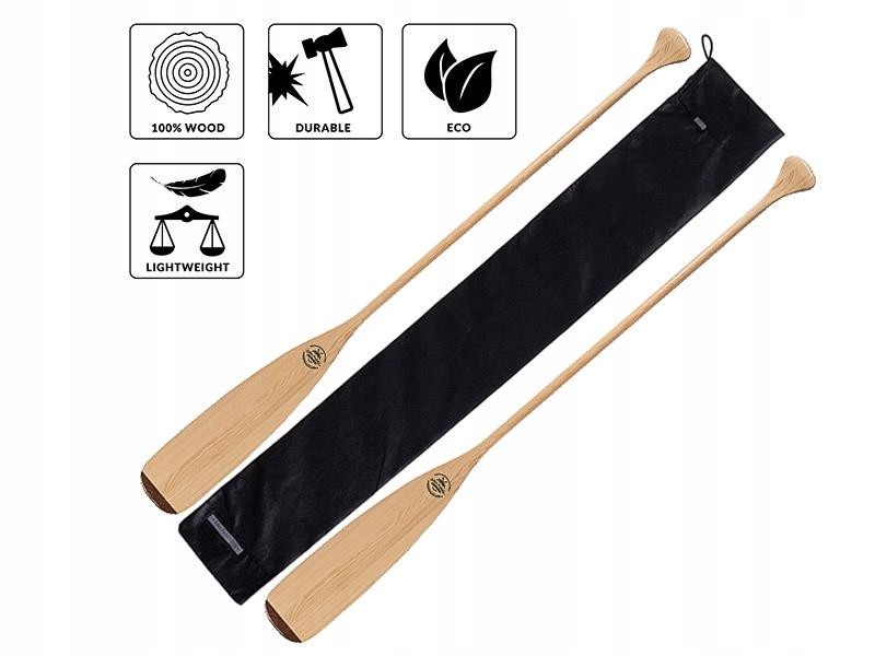 John Paddle Beavertail sosnowy 137 cm, 2 pagaje pokrowiec