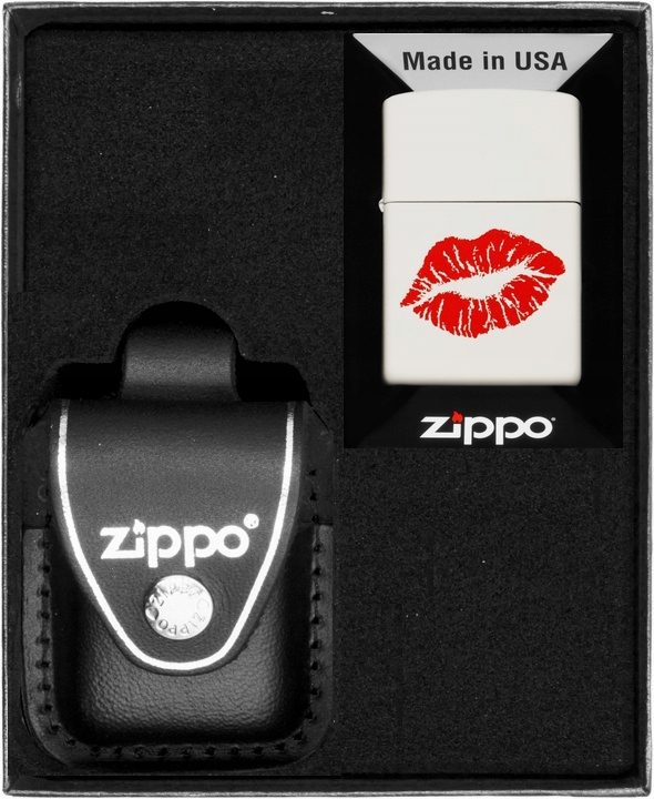 Sada Zippo Zapalovač Kiss Design Dárkový No3