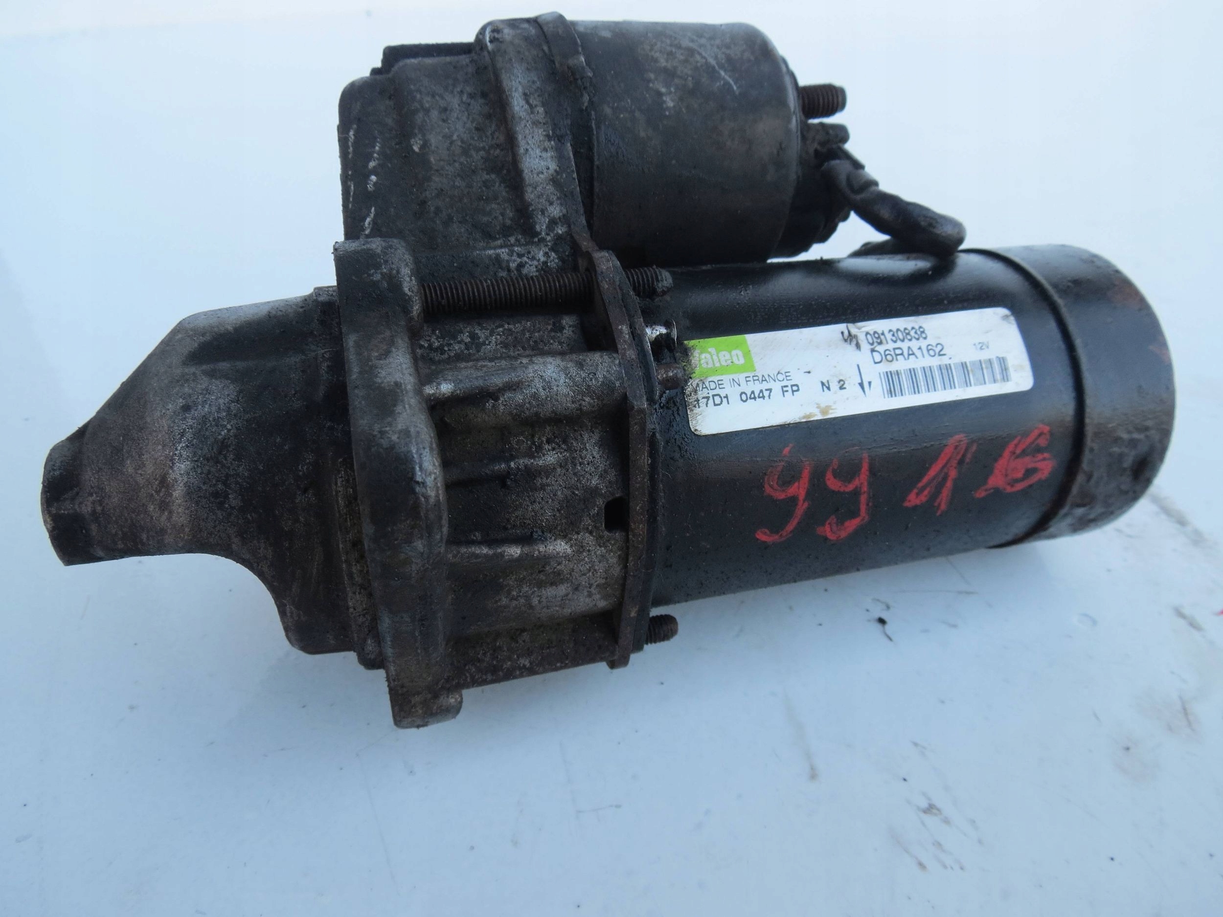 startér OPEL ASTRA 1.6 09130838