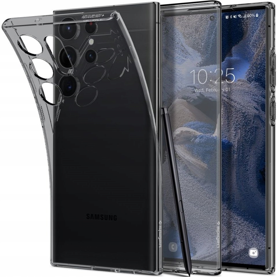 

Etui do Galaxy S23 Ultra, Spigen Liquid Crystal