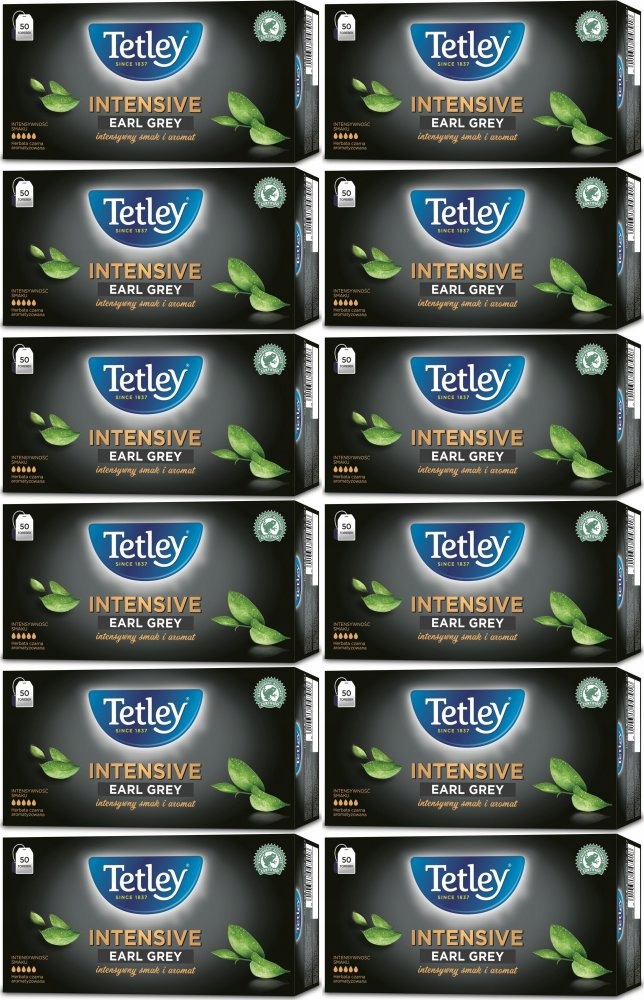 Herbata Tetley Ekspresowa Intensive Earl Grey x12