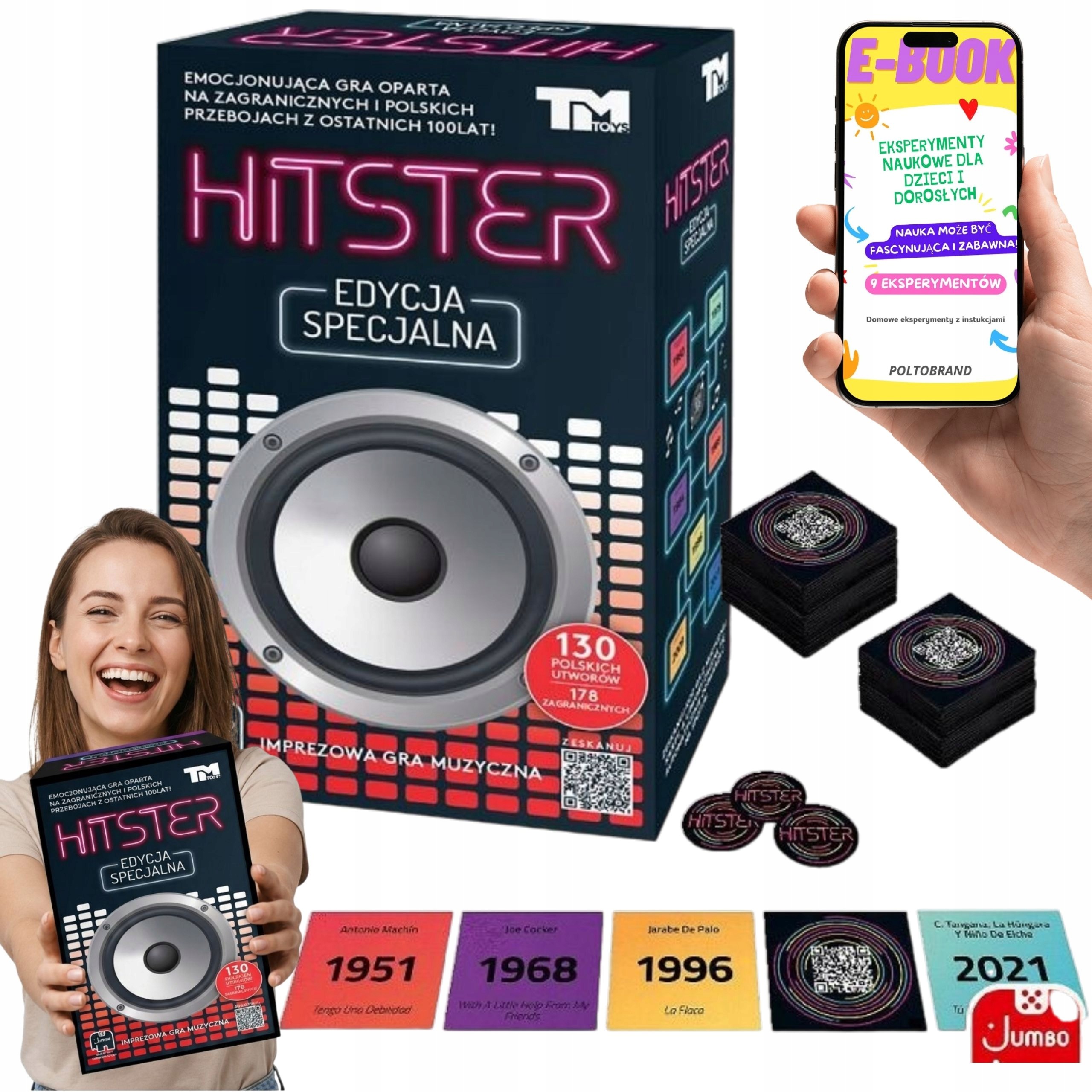 Polska Gra Towarzyska Music Party Game E-book