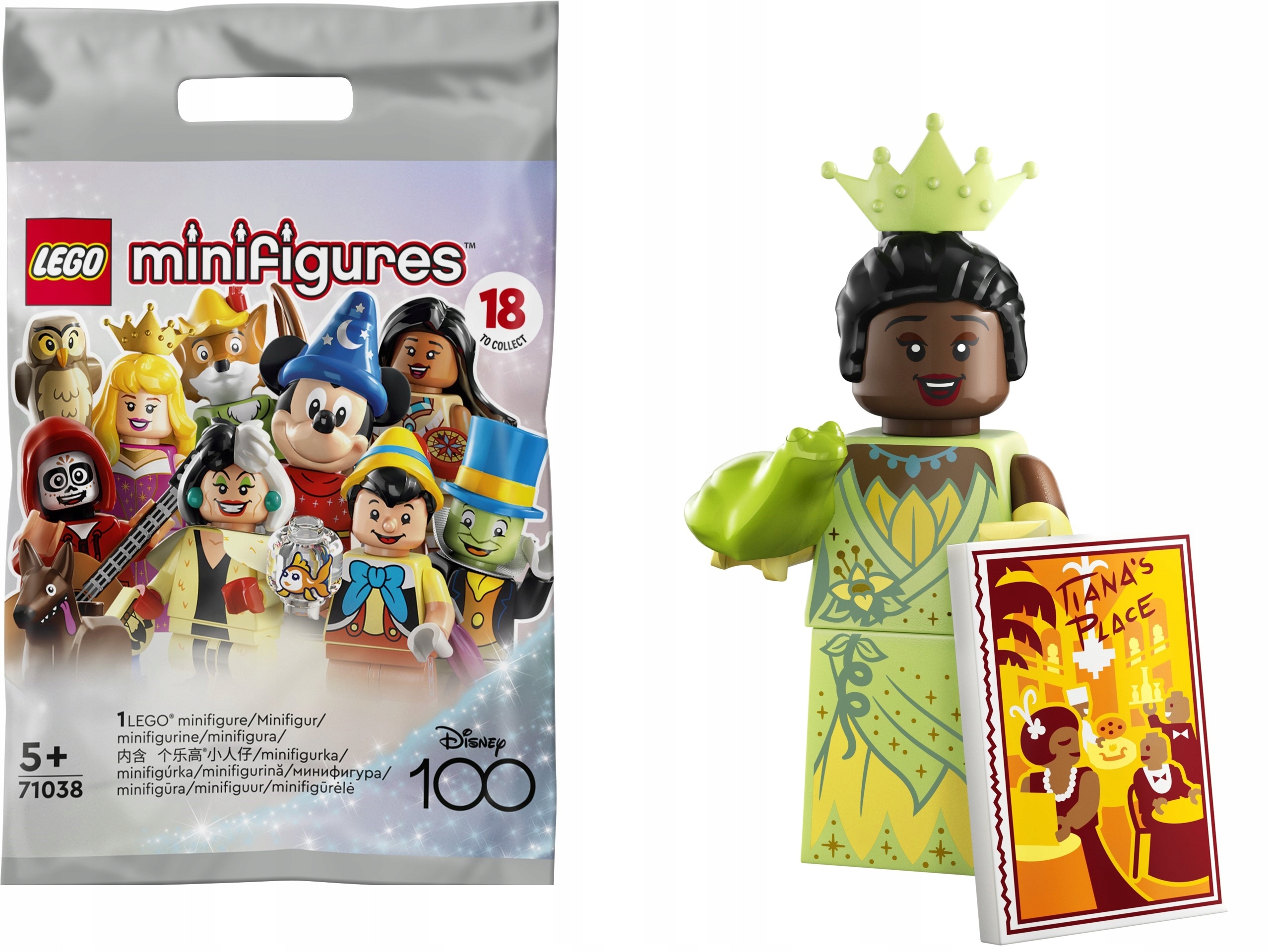 

Lego Minifigures Disney Księżniczka Tiana 71038
