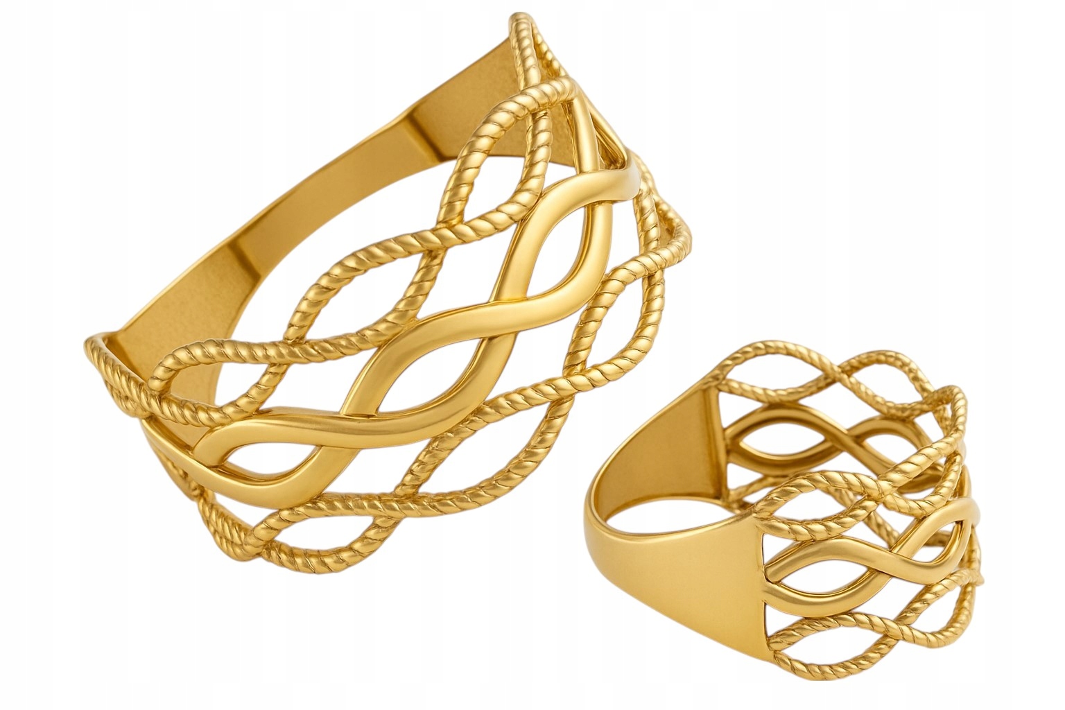 Prstýnek Au 585 Ažurový PI2132C VEL.23