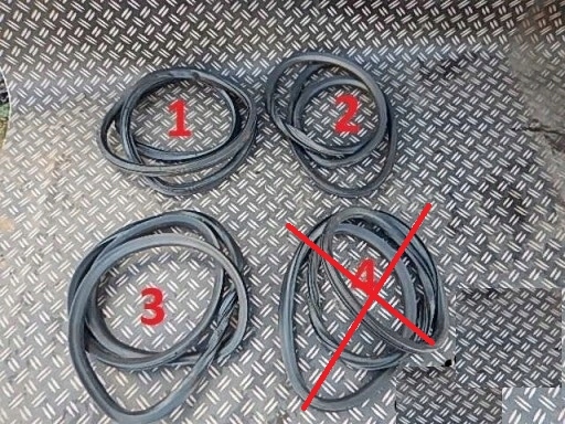 SEAT LEON II 05-10 USZCZELKA WOKÓŁ DRZWI