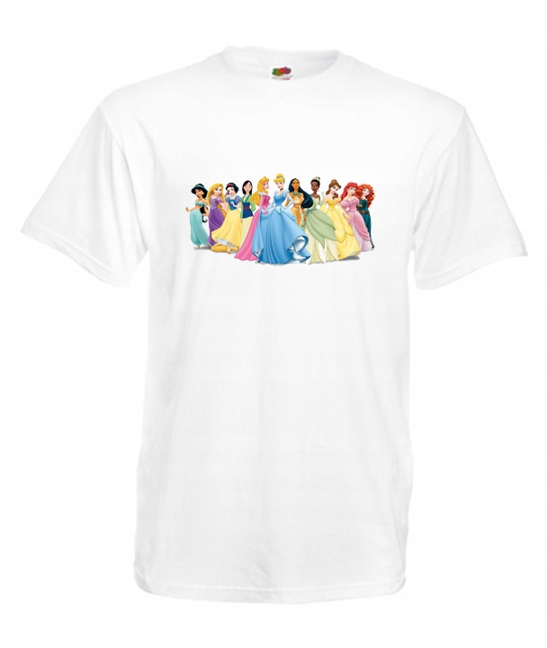 

XXXL Koszulka Męska Księżniczka Disney Princess