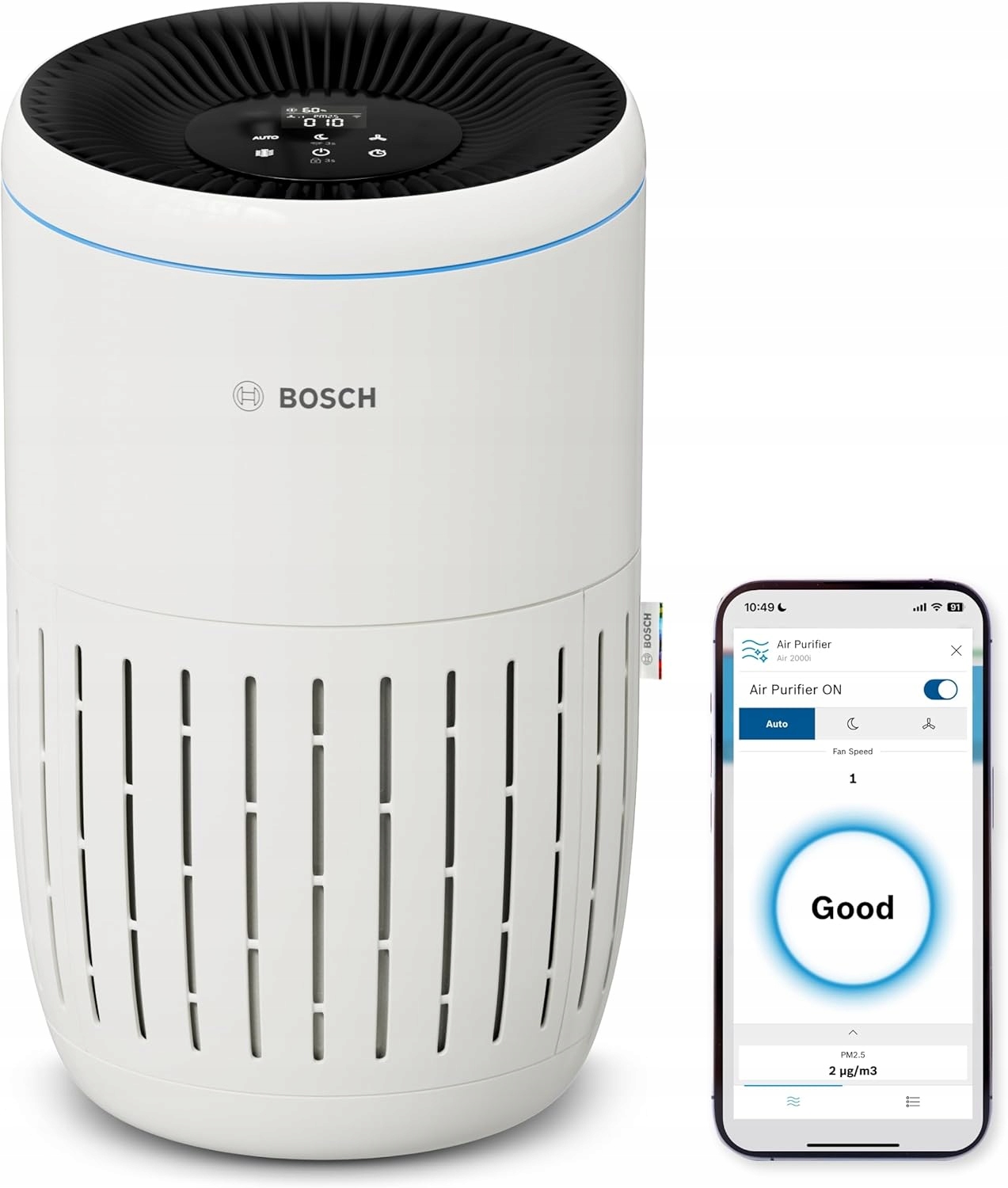 Bosch Air 4000i kompaktní čistička vzduchu s Wi-Fi