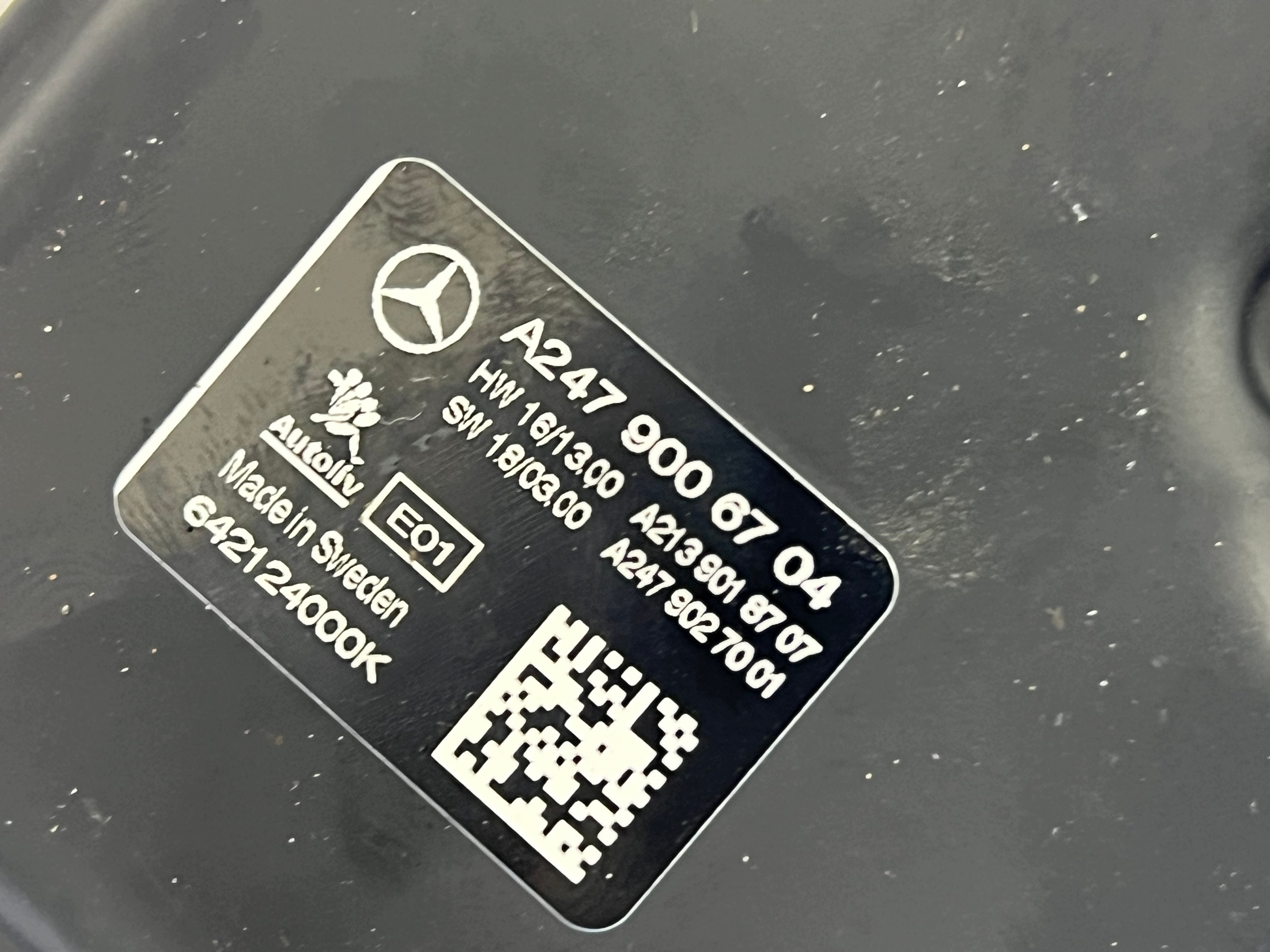MERCEDES W205 LIFT KAMERA windows front A2479006704