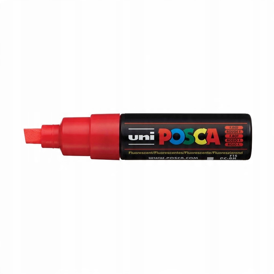 

Marker z farbą Uni Posca PC-8K Fluo Czerwony