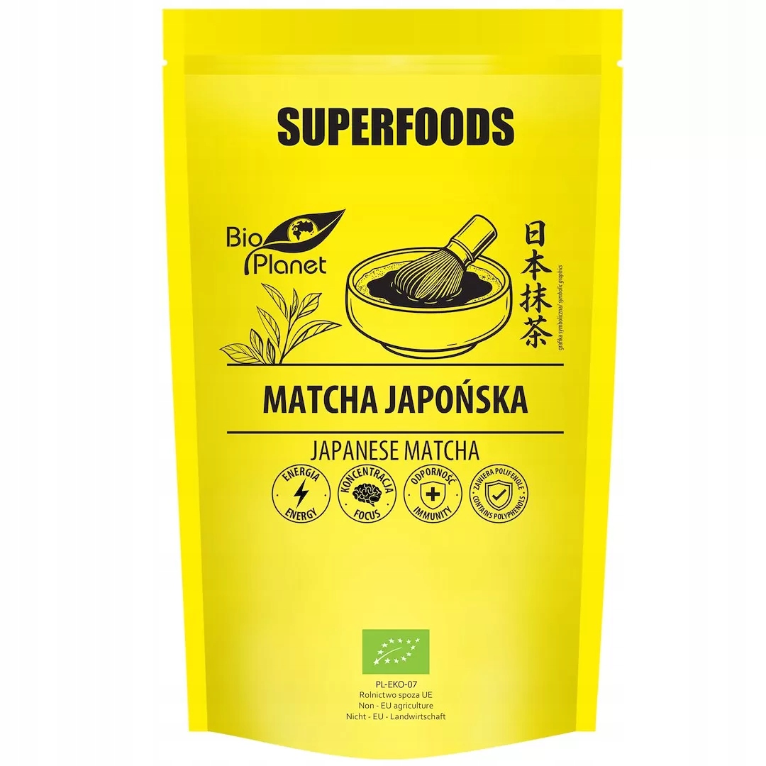 Čaj Zelený Matcha Bio (japonský) 100 g Bio Planet Superfoods