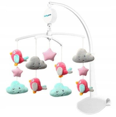 

Babyono Karuzela Do Łóżeczka Z Pozytywką Clouds