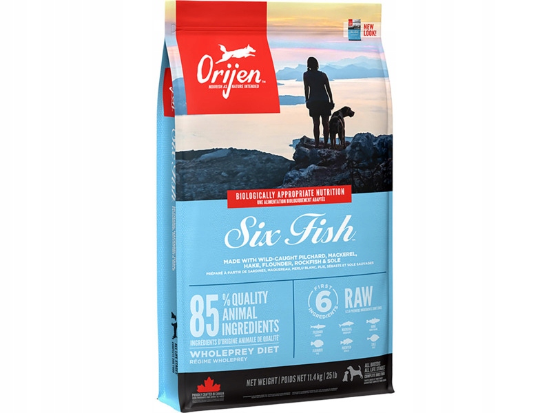 Karma dla psa Orijen Six Fish Ryba 11.4 kg