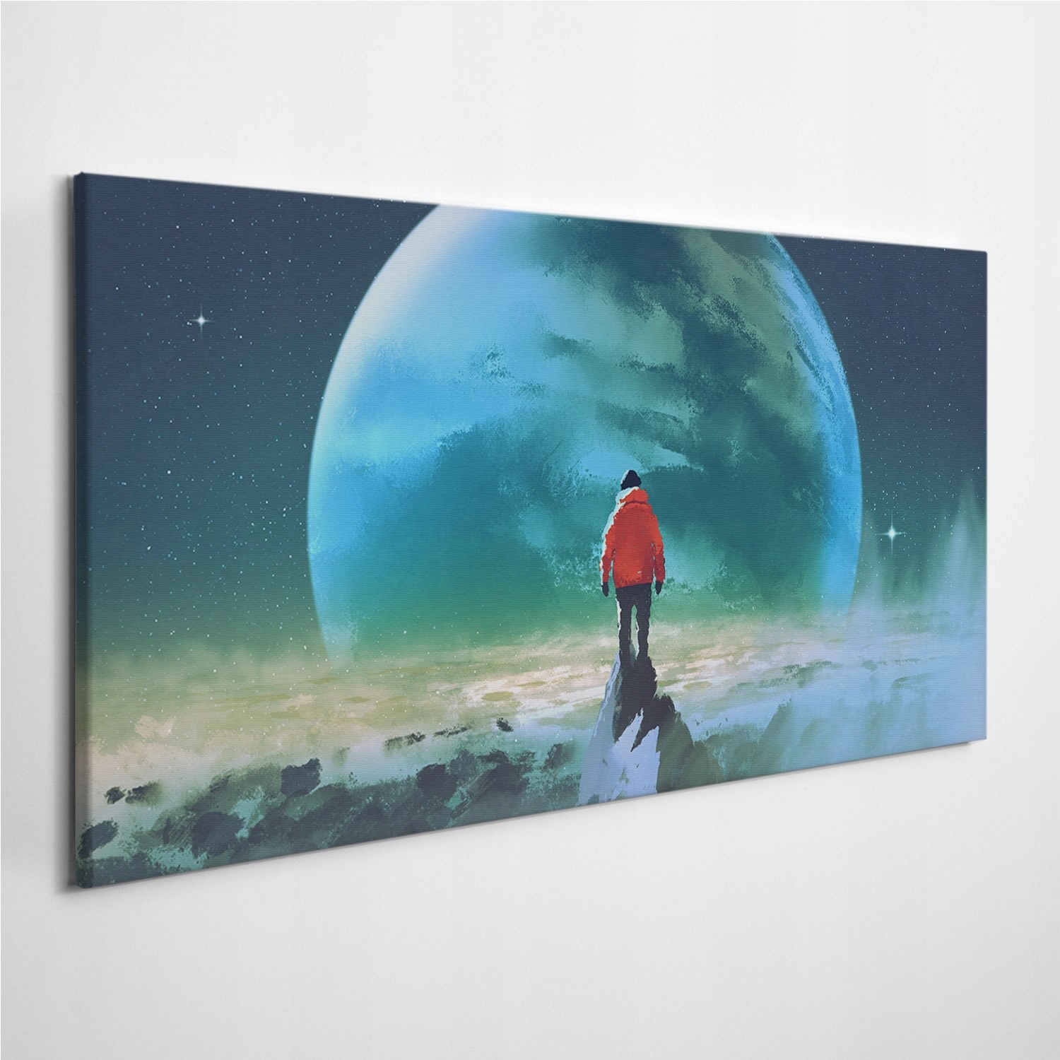 

Foto-obraz z zdjęciem Góry Kosmos Planeta 120x60