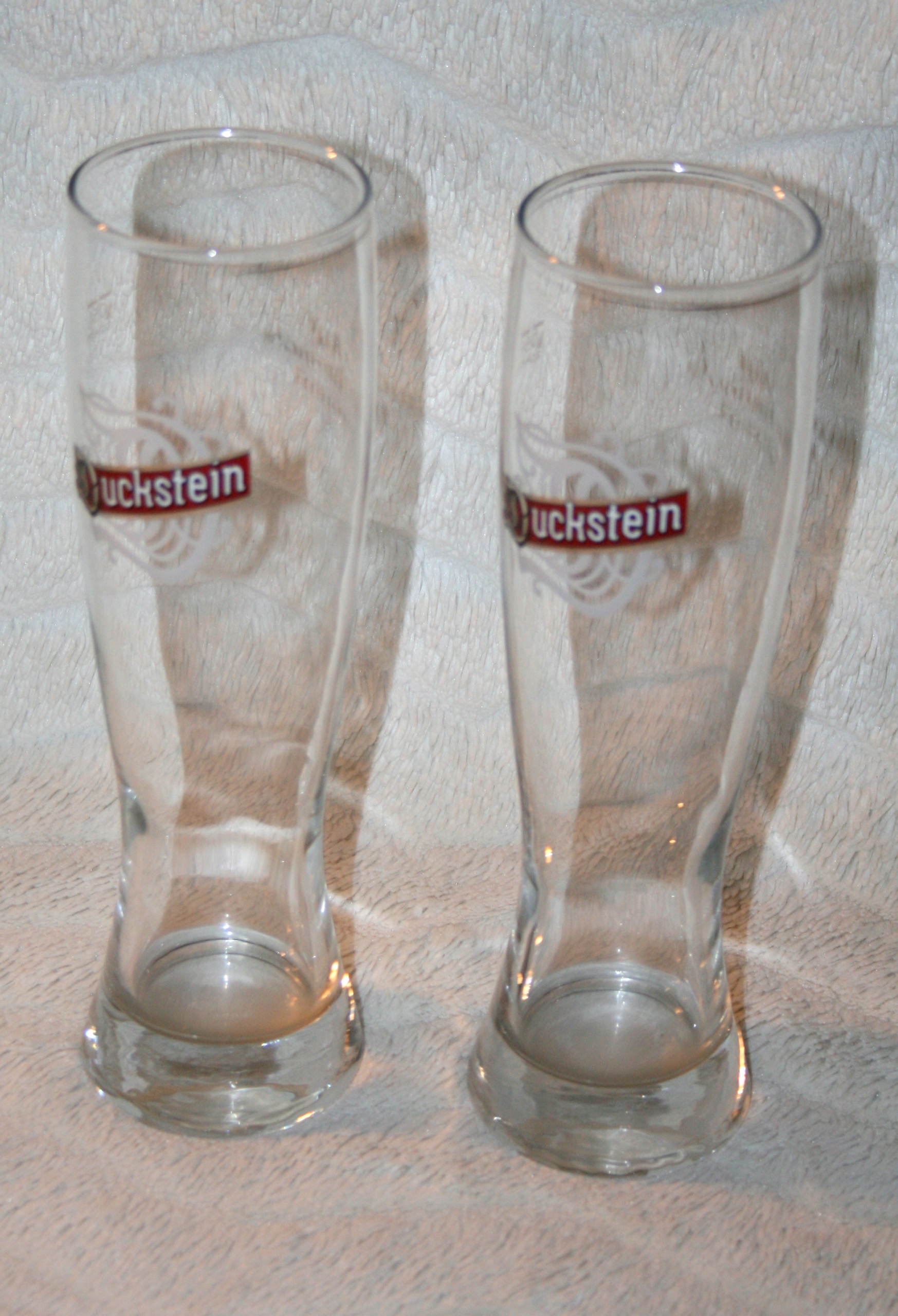 ORYGINALNY DUCKSTEIN POKAL SZKŁO DO PIWA 0,5 2 szt Liczba sztuk w zestawie 2 szt.