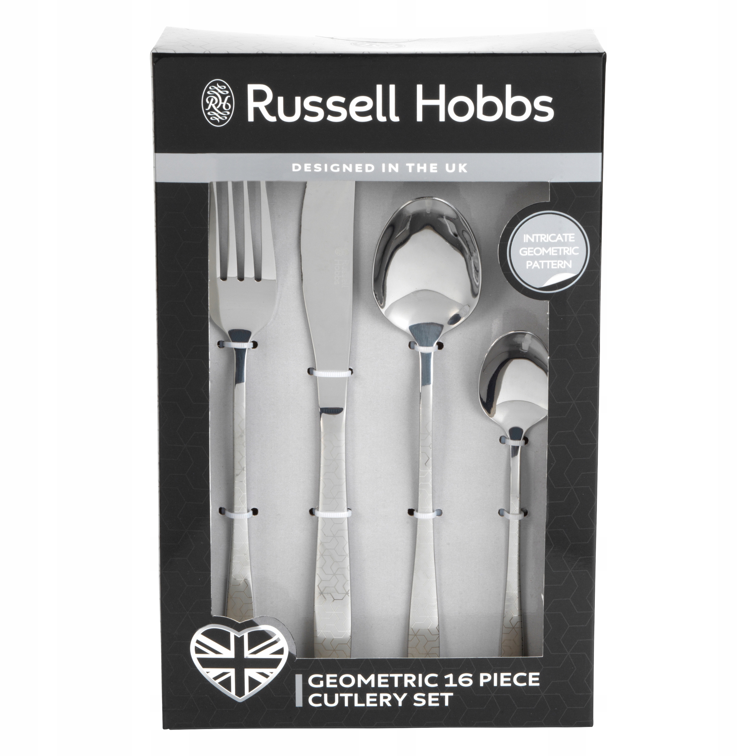 

Komplet Sztućców 16EL. Stal Połysk Russell Hobbs