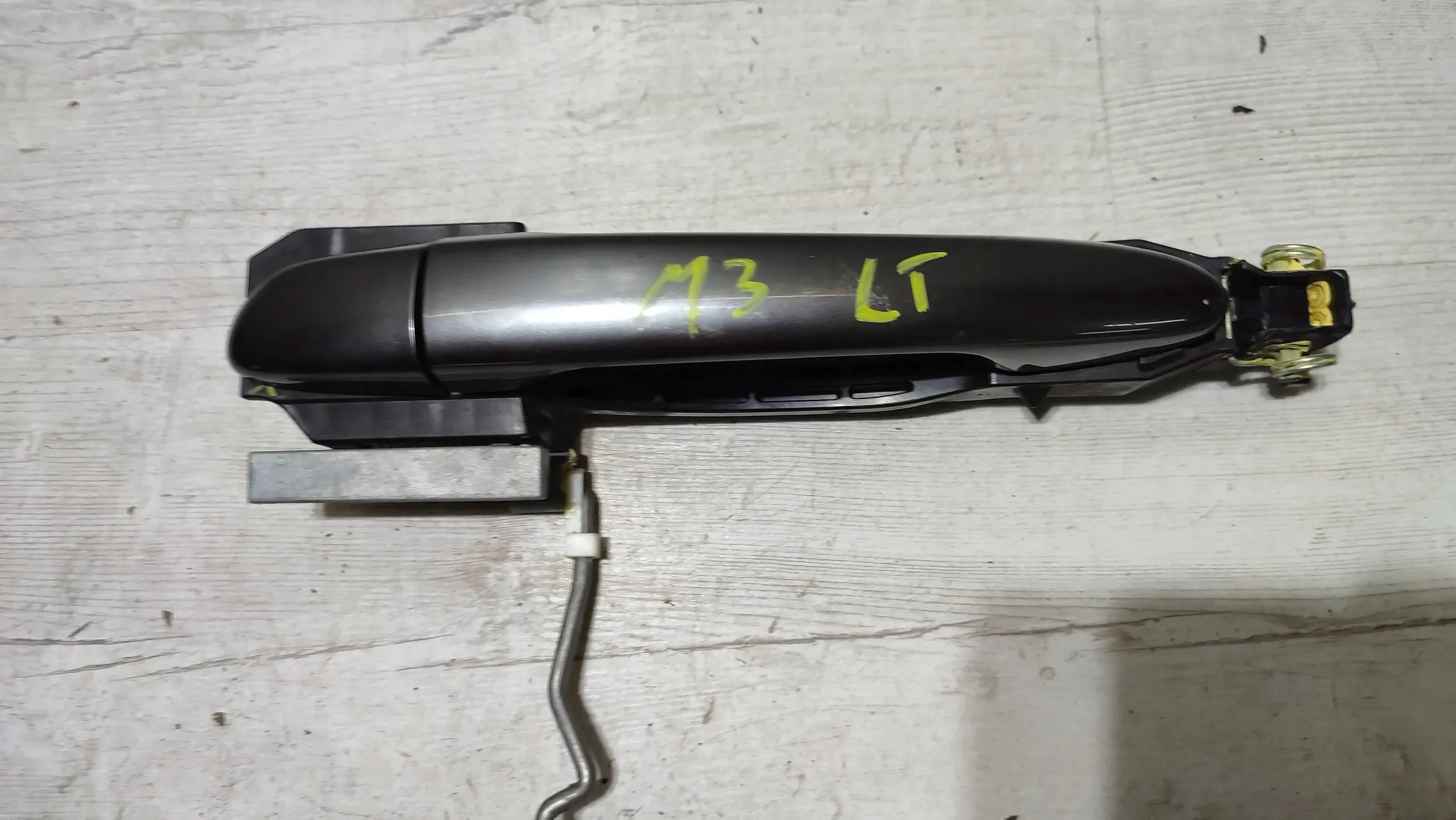 Mazda 3 III BM 17r rear part side left handle exterior door