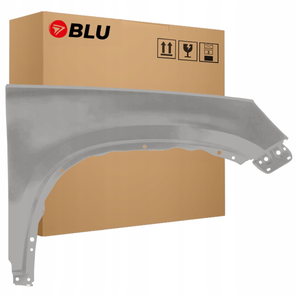 Blu Blatník Vw Tiguan I 5N LD7S pravý šedý 07-16 přední pozink SlateGrau