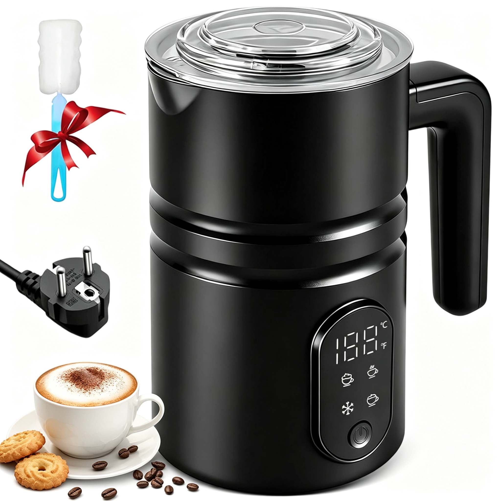 Napěňovač Mléka Na Kávu Elektrický Ohřívač 4V1 400W Led 350ML Bpa Free
