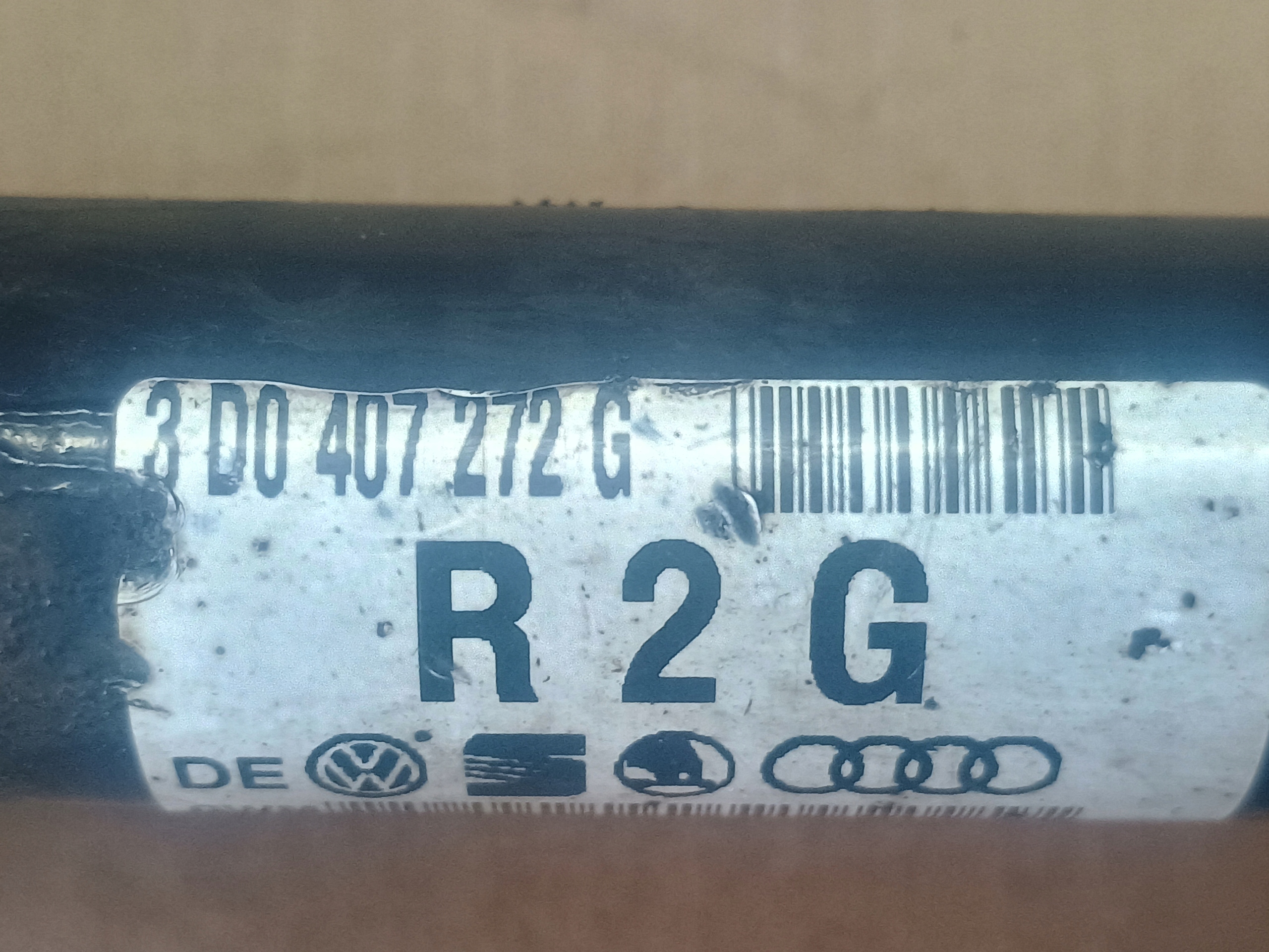 semi-axis 3D0407272G right front VW PHAETON 3.2