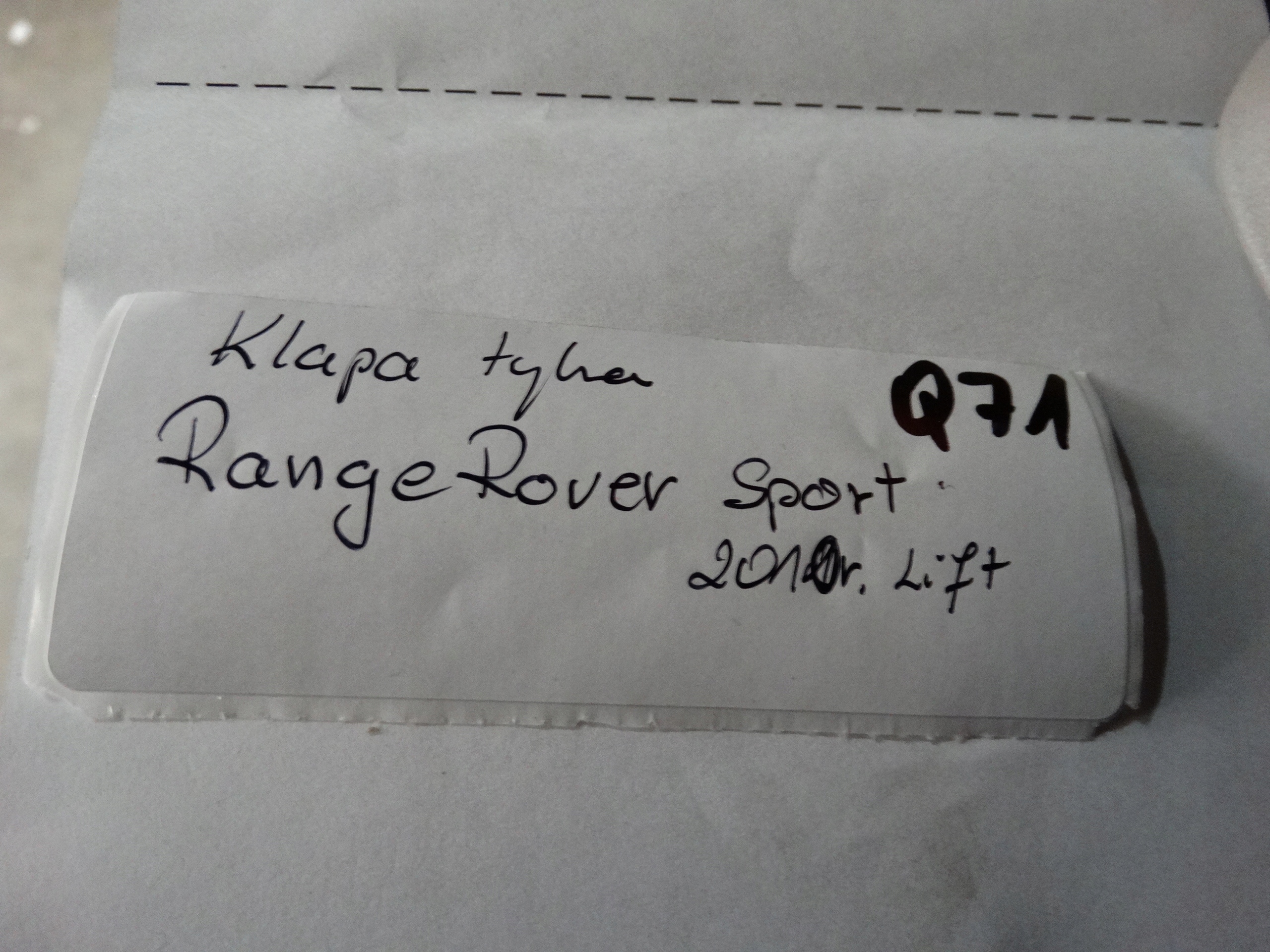 IDEALNA boot doors RANGE ROVER SPORT L320 AS3 1