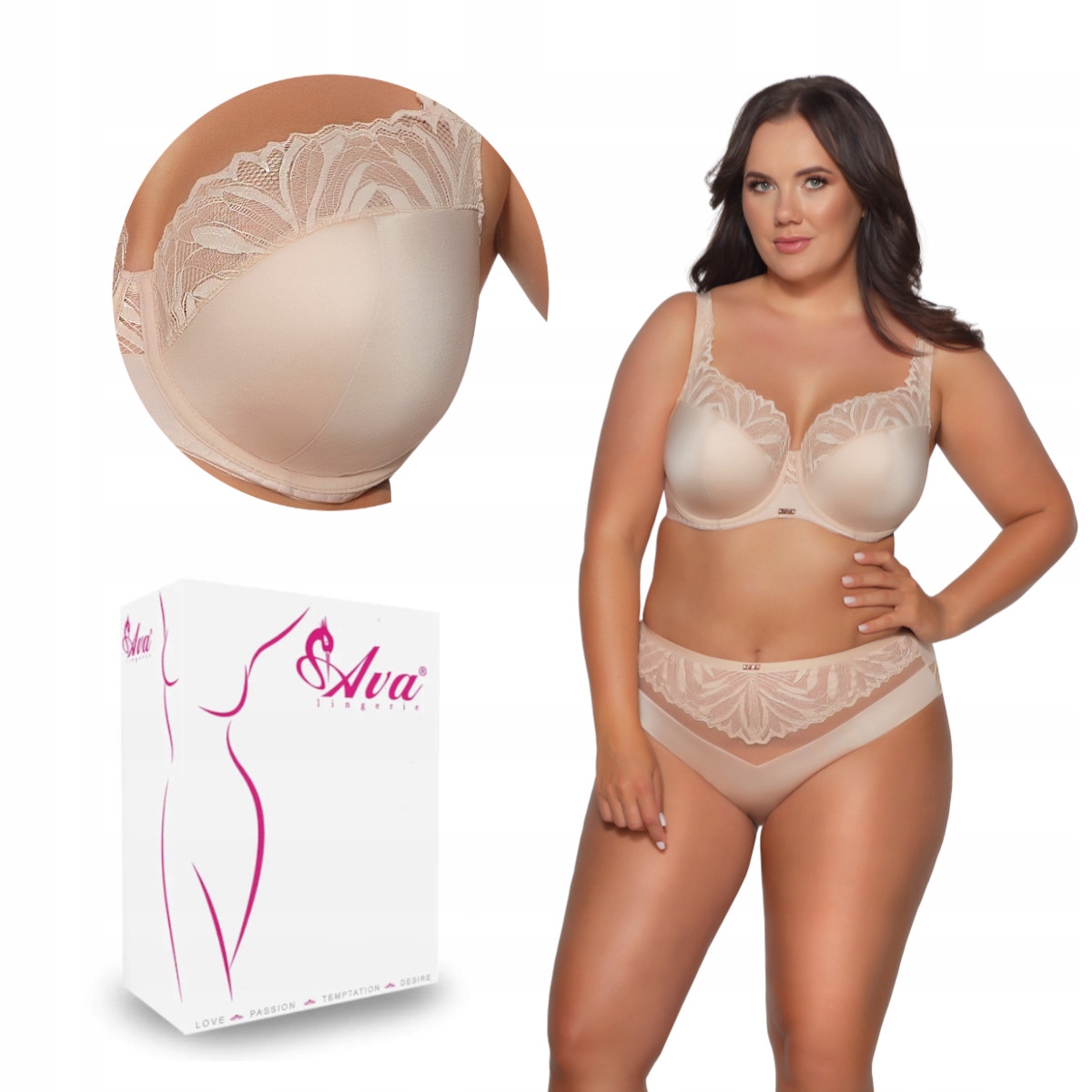 Podprsenka Semi Soft Av 2105 polovyztužená béžová 70E