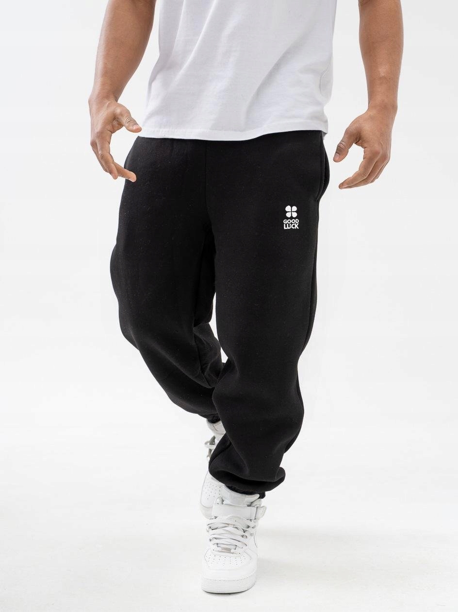 Spodnie Dresowe Good Luck Czarne roz. M
