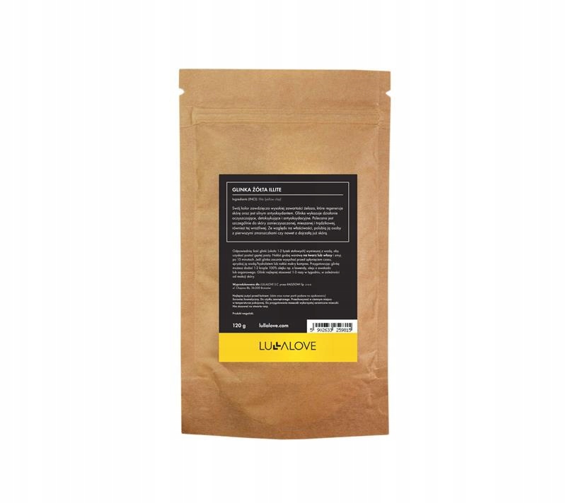

Lullalove Glinka Żółta 120 gram Regeneracja Detox