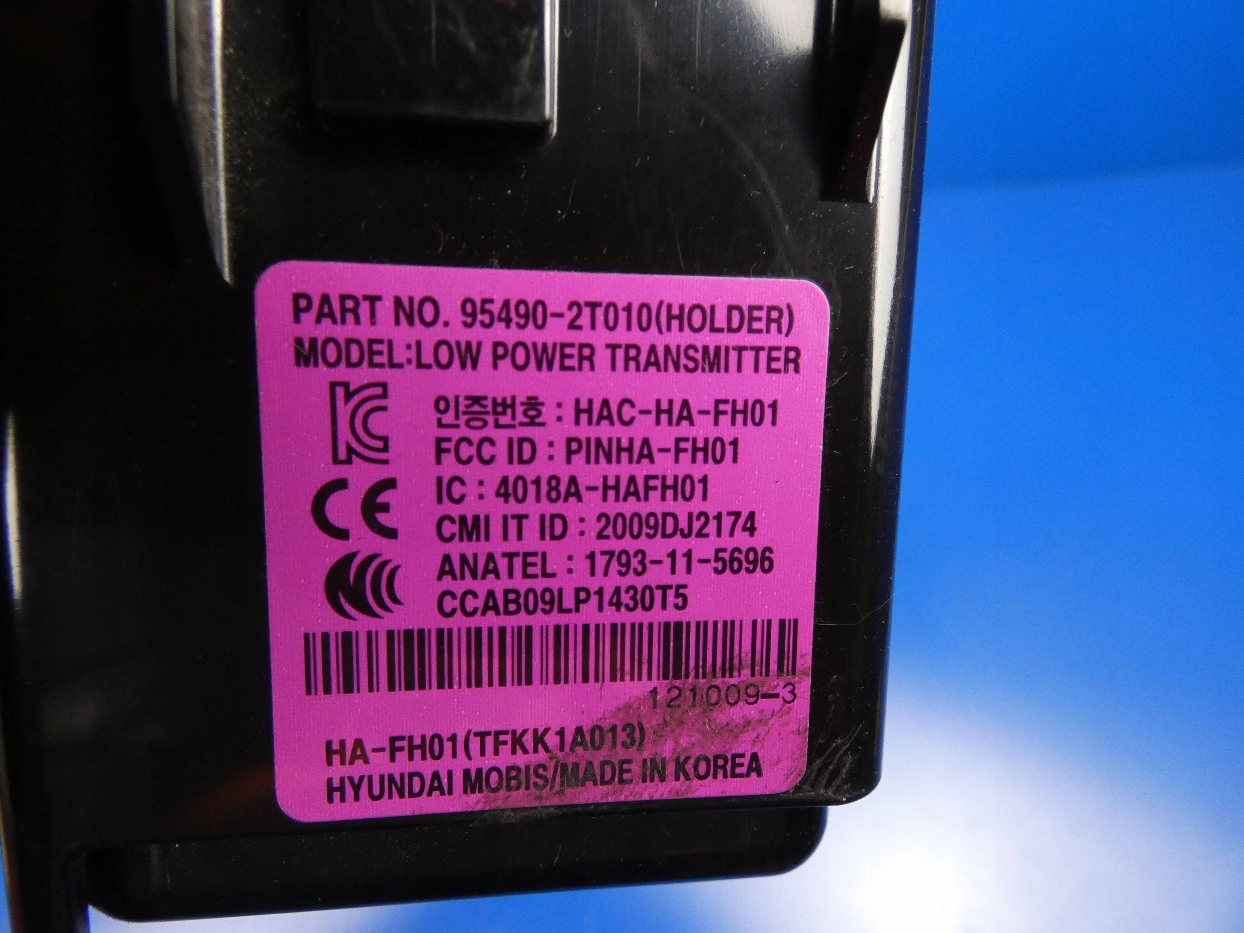 KIA OPTIMA III ignition + key player PILOT