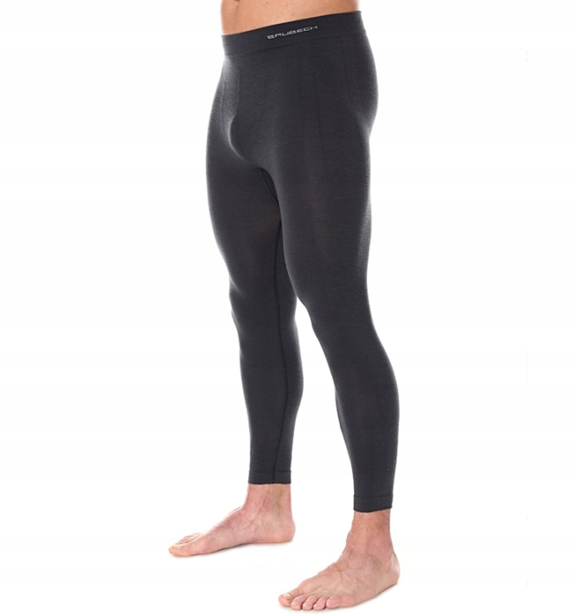 LEGGINSY GETRY KALESONY MĘSKIE WEŁNA BRUBECK WOOL Model LE10930-940-XXL