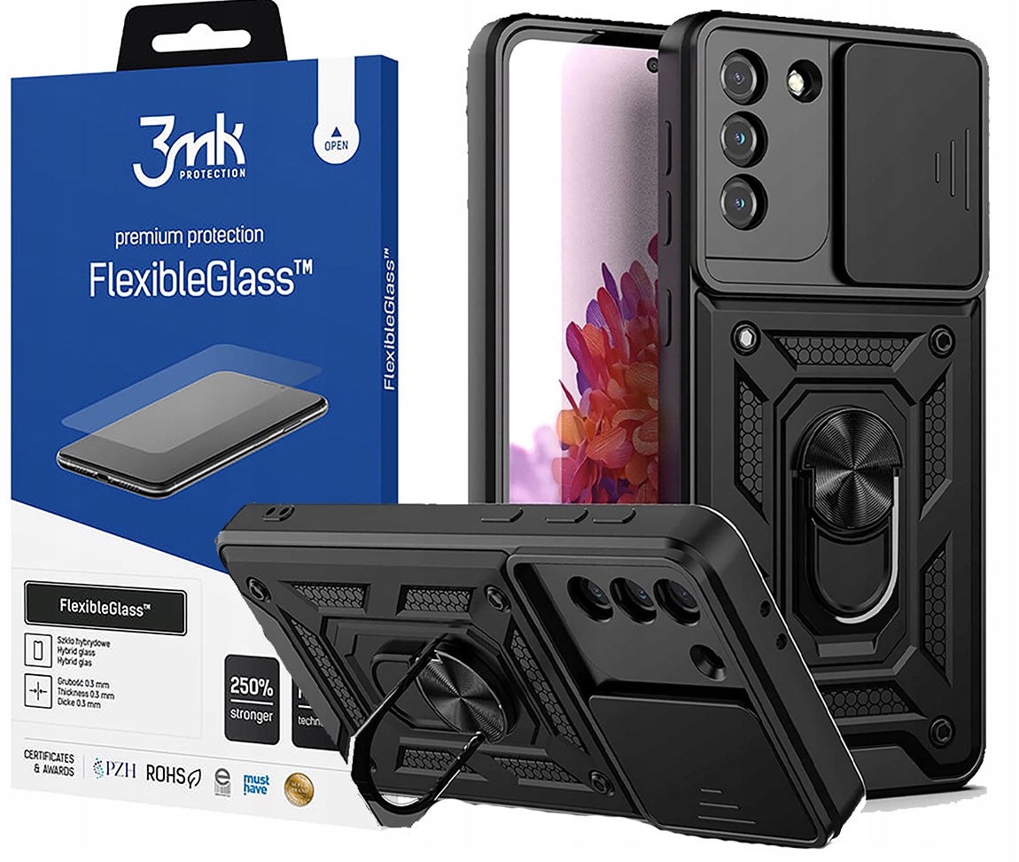 

Etui Cover do Samsung Galaxy S21+ Plus +Szkło 3MK