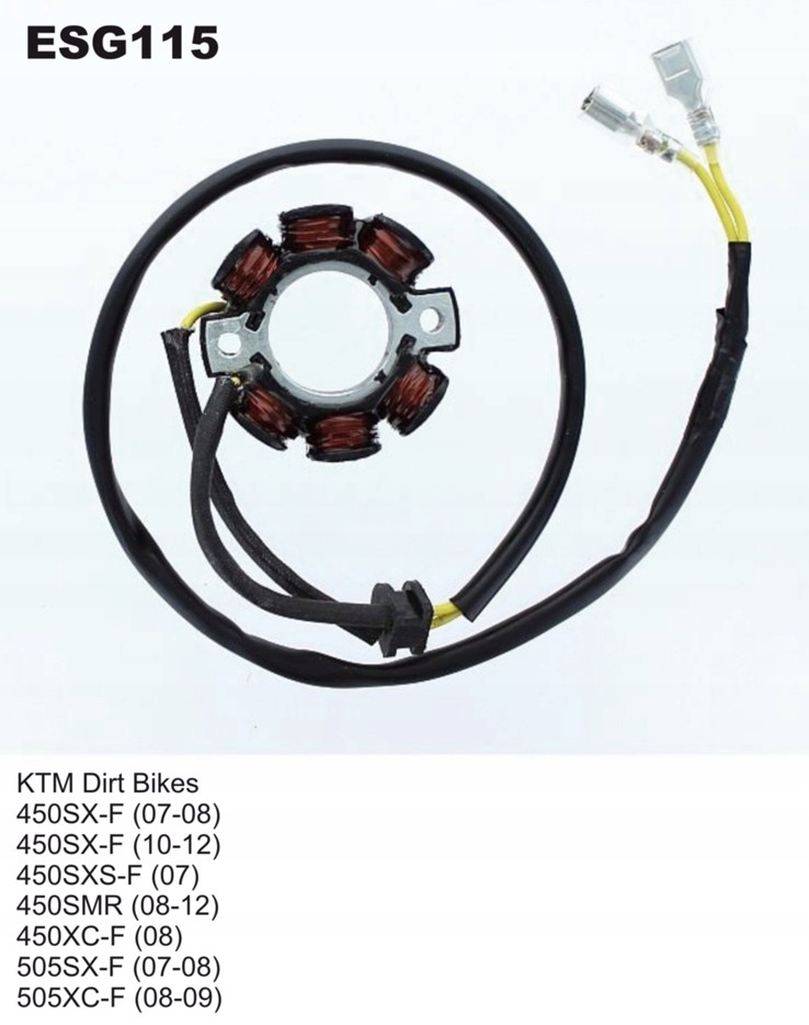Electrosport Vinutie Alternátora (stator) Ktm Sxf 450 '07-'12, Sxf 505 '0