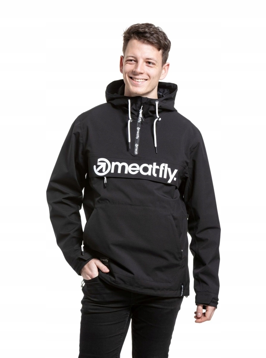Pánská street bunda Meatfly Garen černá M