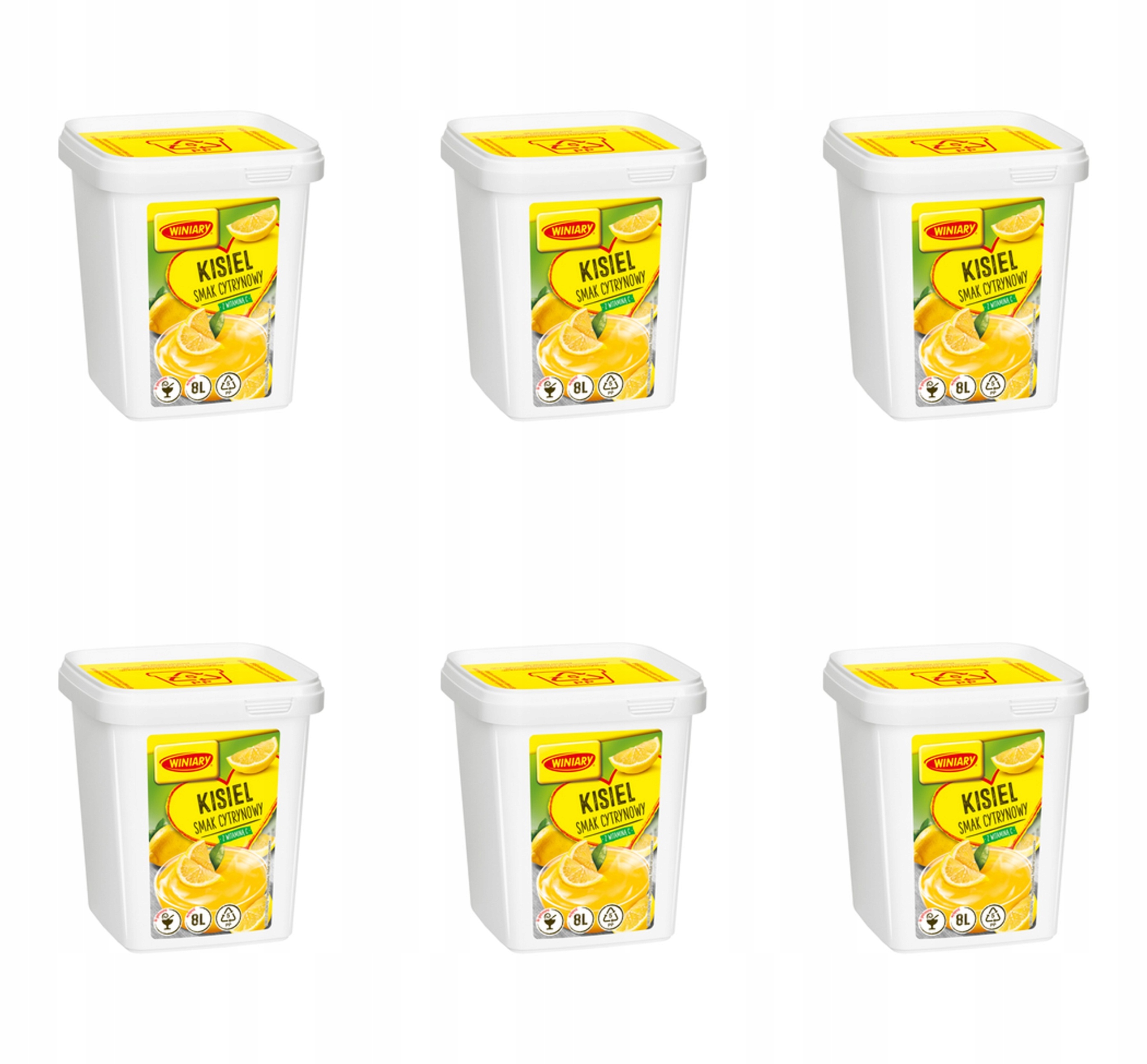 Winiary Kysel s příchutí citrónu s cukrem 1,3 kg X6