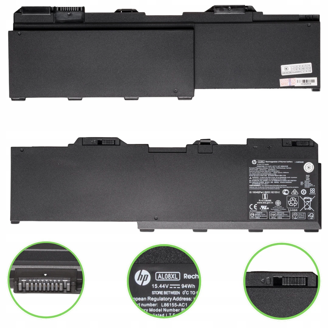 Originál batéria Hp AL08XL Hp ZBook Fury 15 G7, Hp ZBook Fury 15 G8