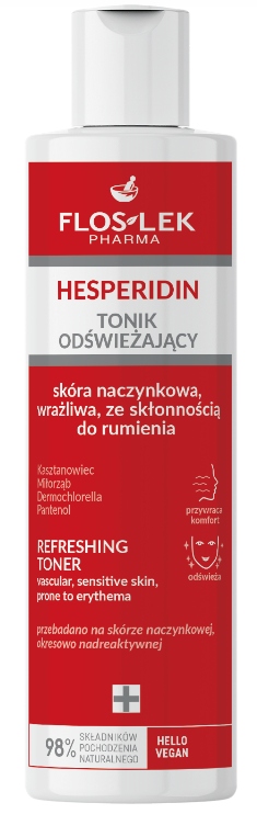 Tonik odświeżający do cery naczynkowej HESPERIDIN 225 ml