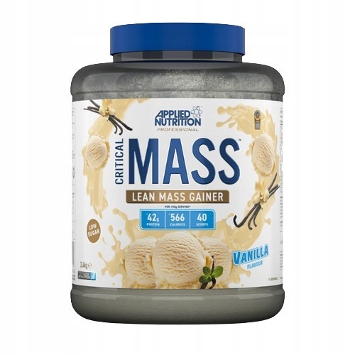 Applied Nutrition Gainer Critical Mass Professional Vanilka Prášek 2400 g