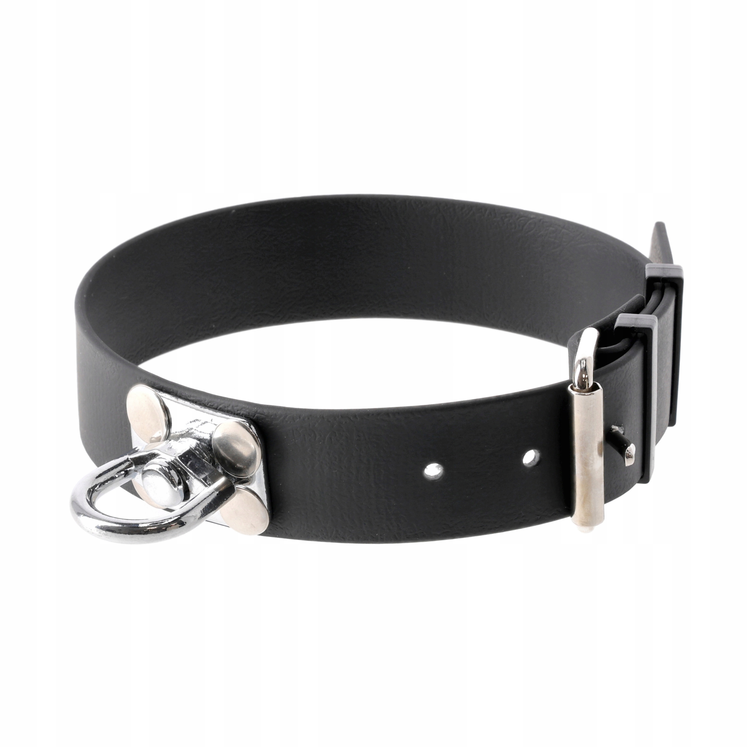Tropický obojek 4wild BioThane 30 mm černý 30-36 cm