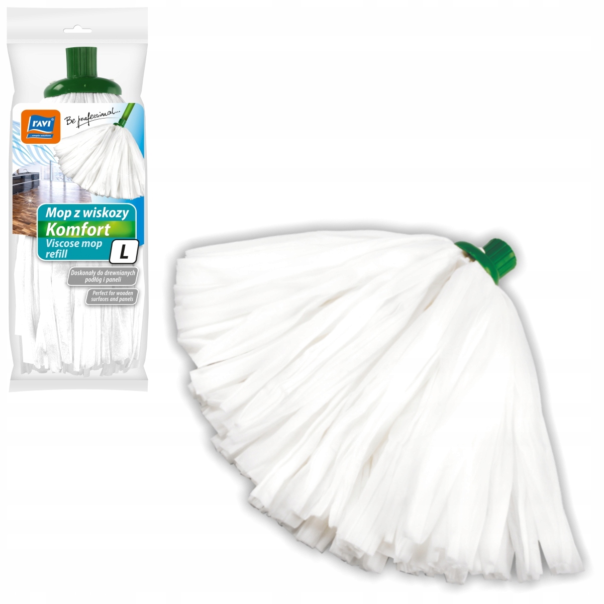 

Końcówka Mop Z Wiskozy Komfort Rozm. L Wiskozowy