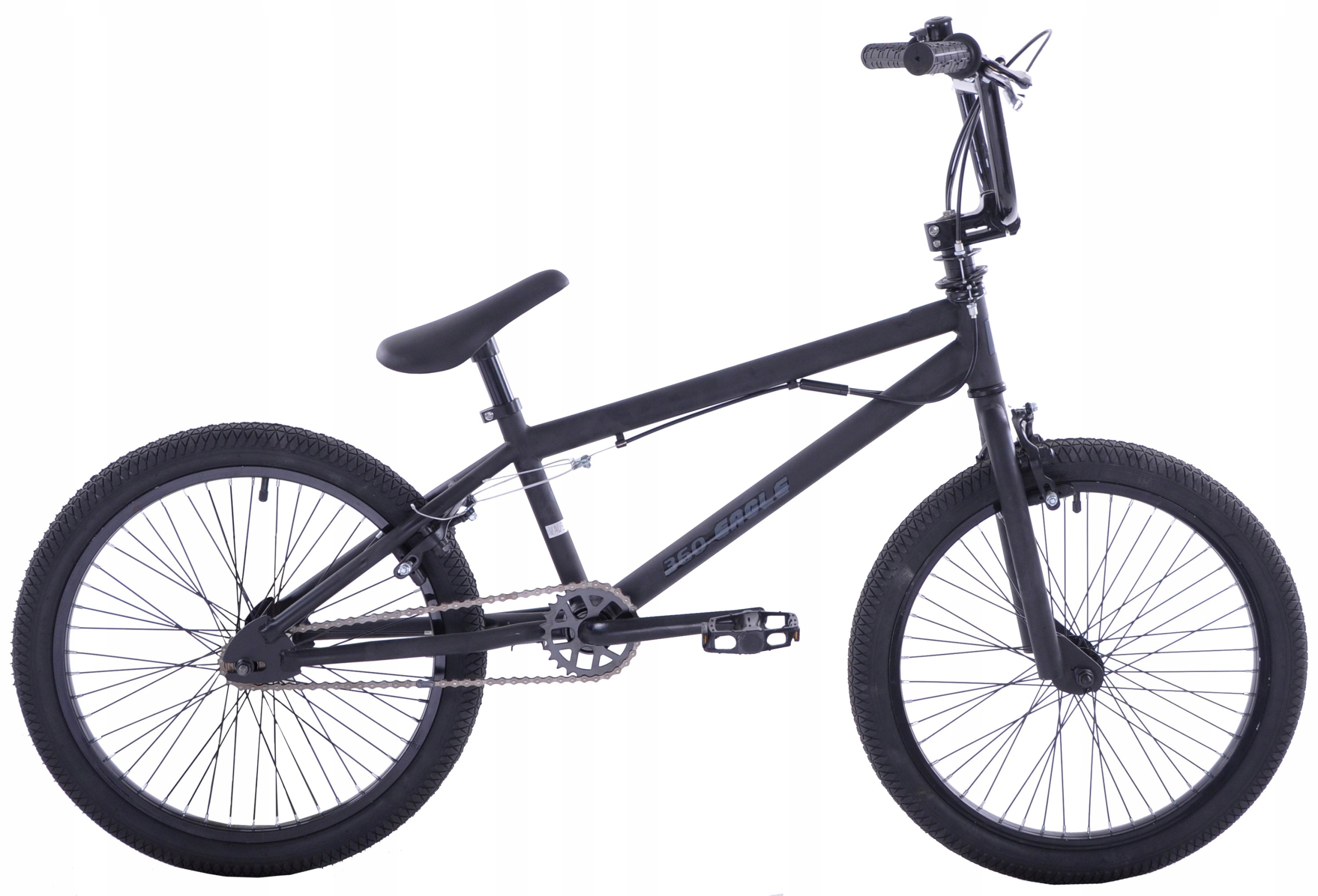 Rower BMX Fuzlu Eagle Orzeł rama 11 cali kolo 20 " czarny mat