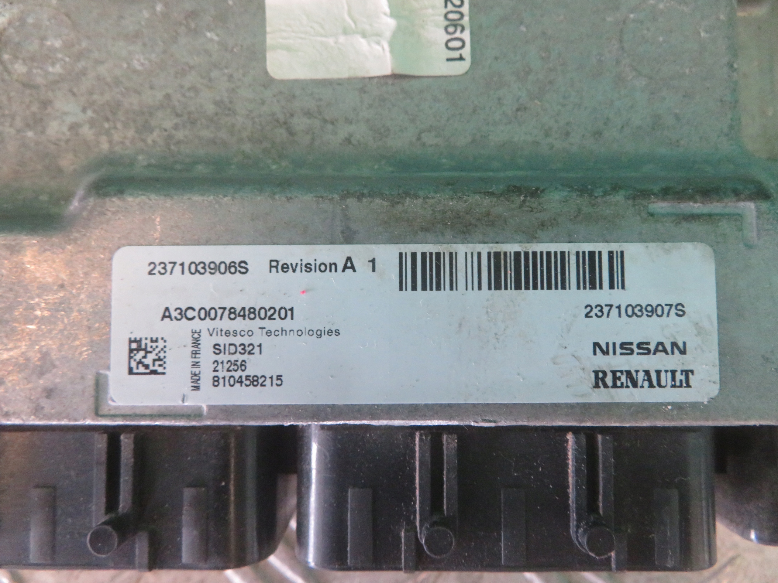 computer control unit of the engine RENAULT MASTER OPEL MOVANO 2.3 21R A3C0078480201