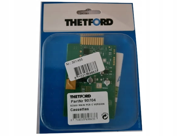 Elektronika płytka drukowana do toalety Thetford C500 w wersji C TurismusPL Numer katalogowy części 301/455