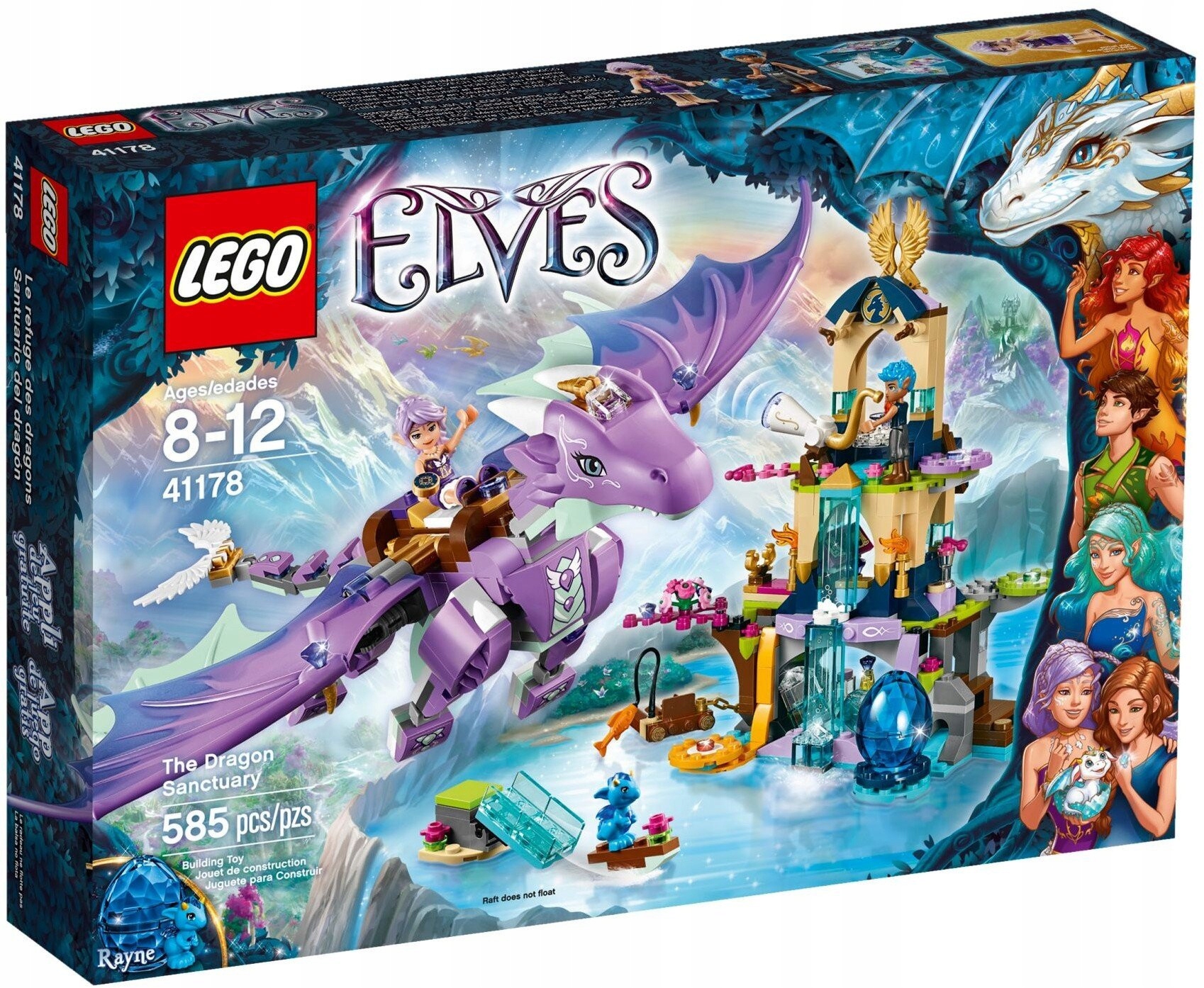 Lego Elves 41178 Chrám draka Nové