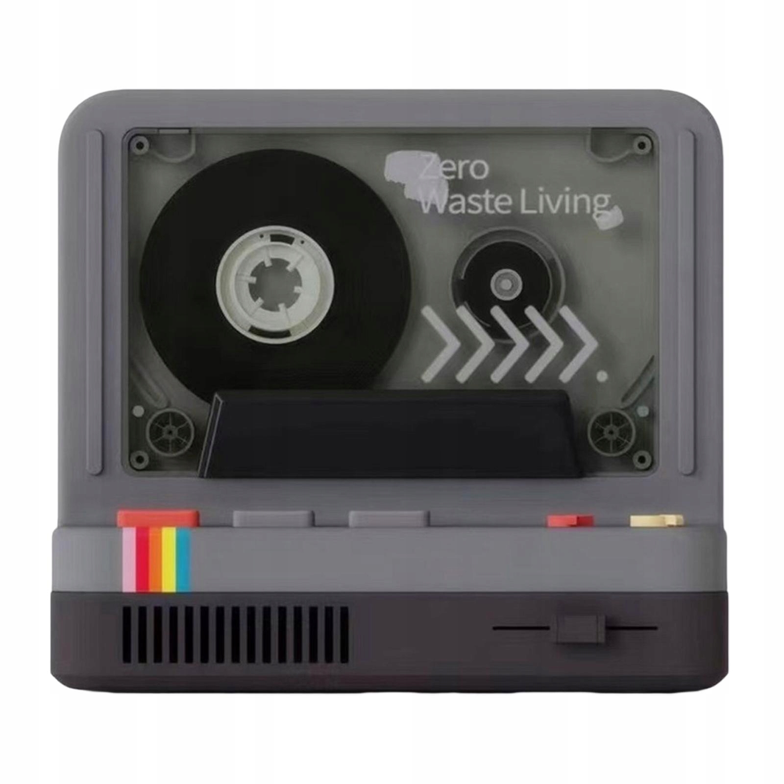 Bezprzewodowy głośnik Bluetooth 3 w 1 LED Lampka nocna Aromaterapia 10H Czarny