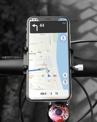 UCHWYT NA TELEFON ROWEROWY z regulacją 2w1 Kod producenta 18282 do Telefonu Rower Motocyklowy Guma