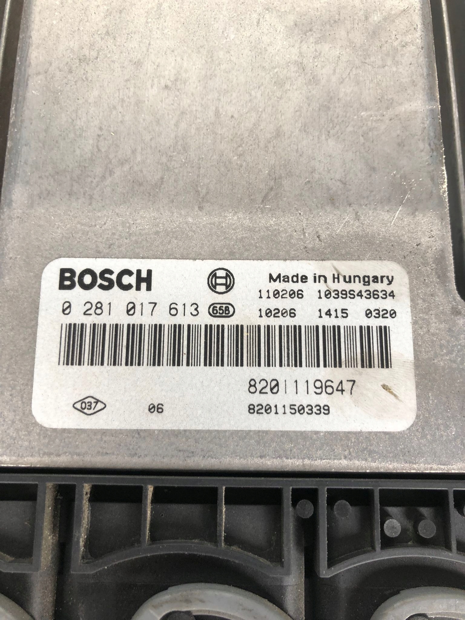 computer control unit LAGUNA III 2.0 DCI 8201150339 8201119647