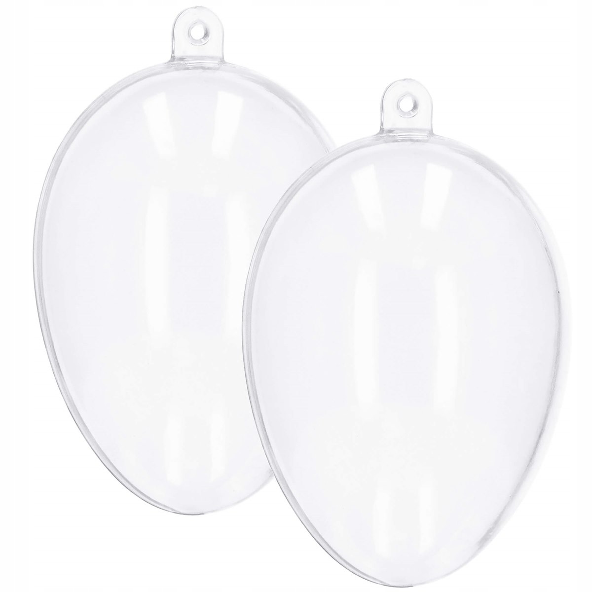2x PRZEŹROCZYSTA BOMBKA AKRYLOWA JAJKO BOMBKI AKRYLOWE PLASTIKOWE 11 CM Marka Springos
